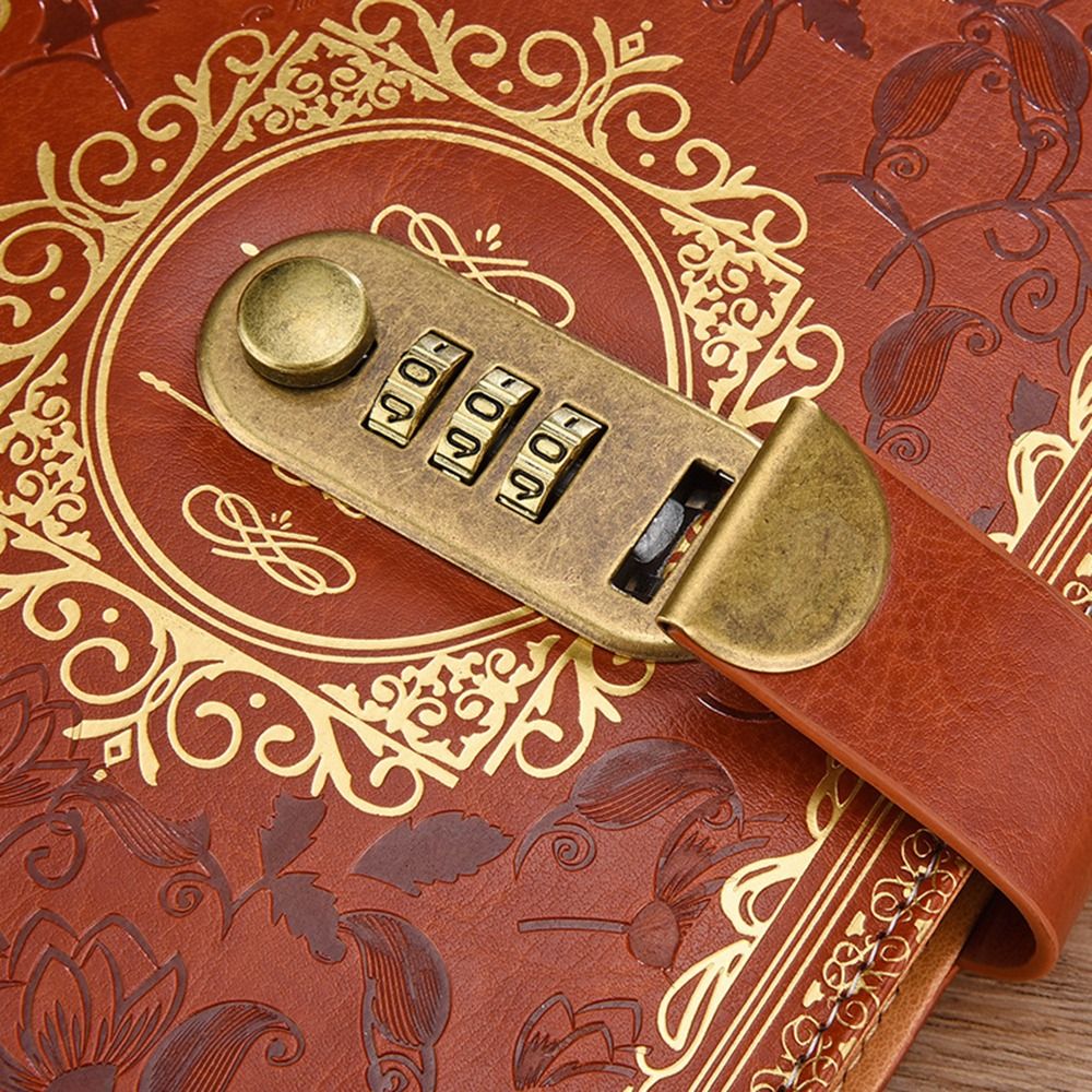 Journal Leather Hardcover - دفتر ملاحظات A5 من الجلد الصناعي