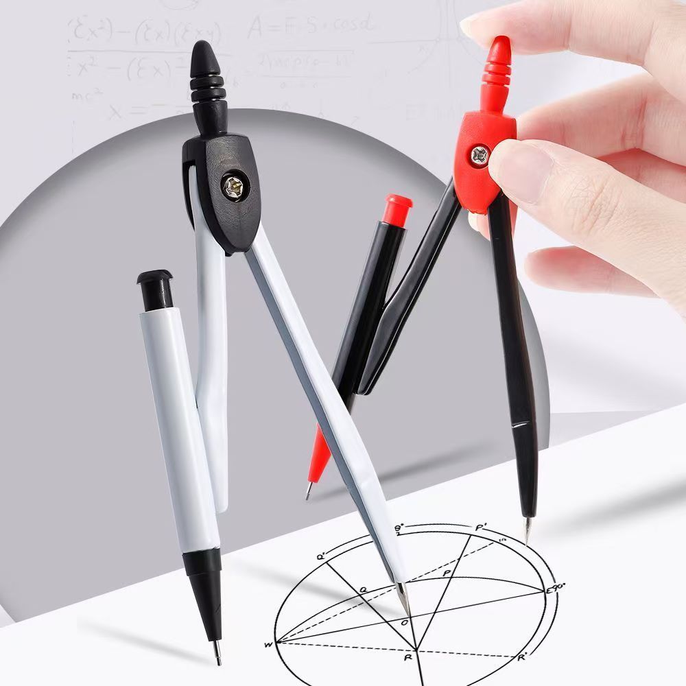 Compass Geometry Set - بوصلة معدنية هندسية رياضية احترافية مع