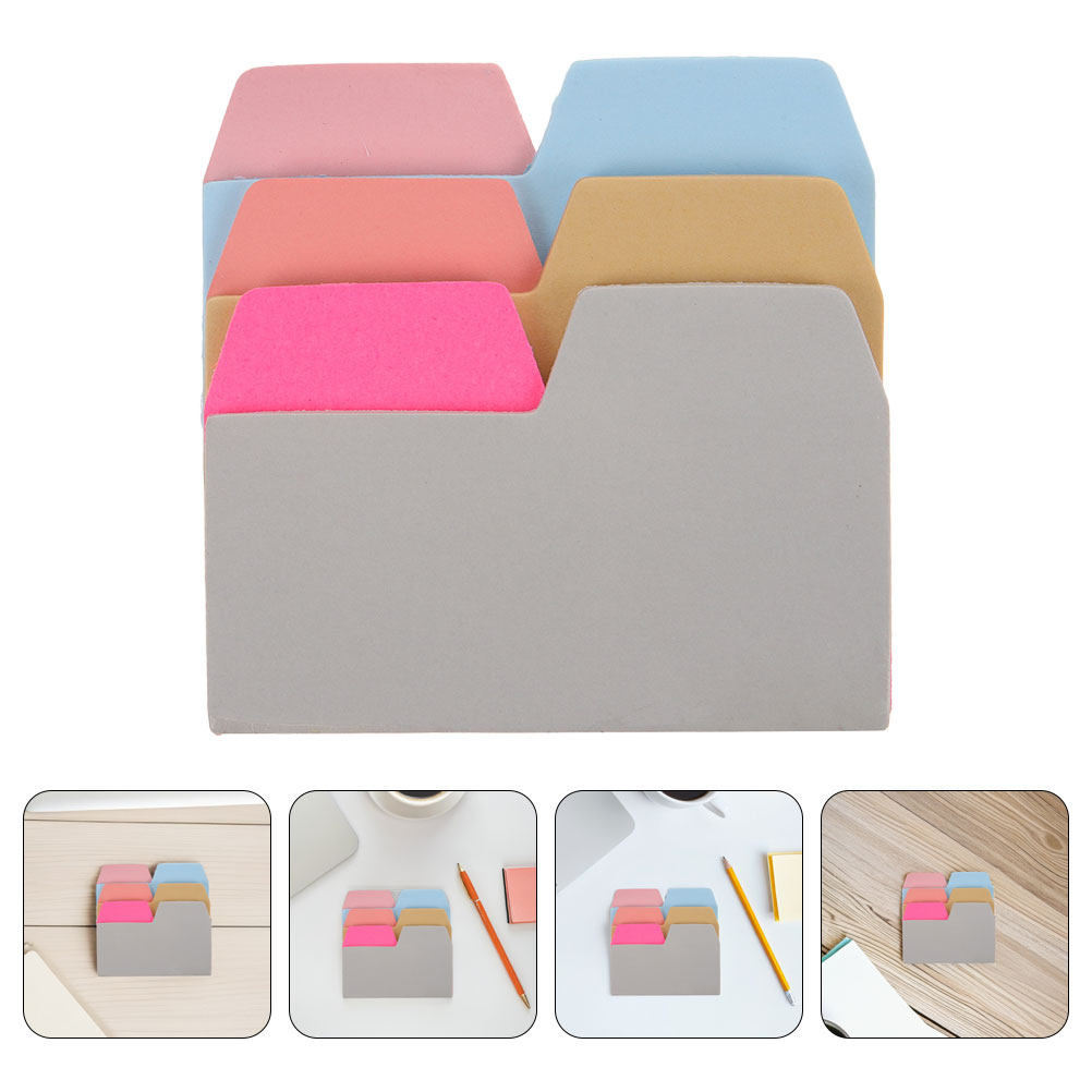 Index Tab Divider - قطعتان من الفواصل اللاصقة الملونة، ملاحظات
