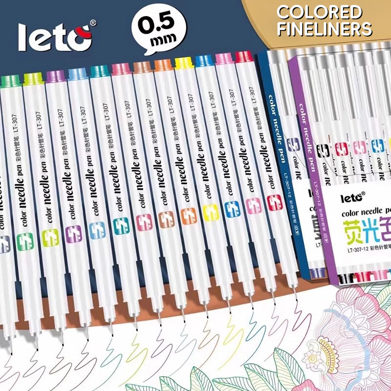 Copic Marker Sketch - غرامة بطانة قلم إبرة 12 قطعة
