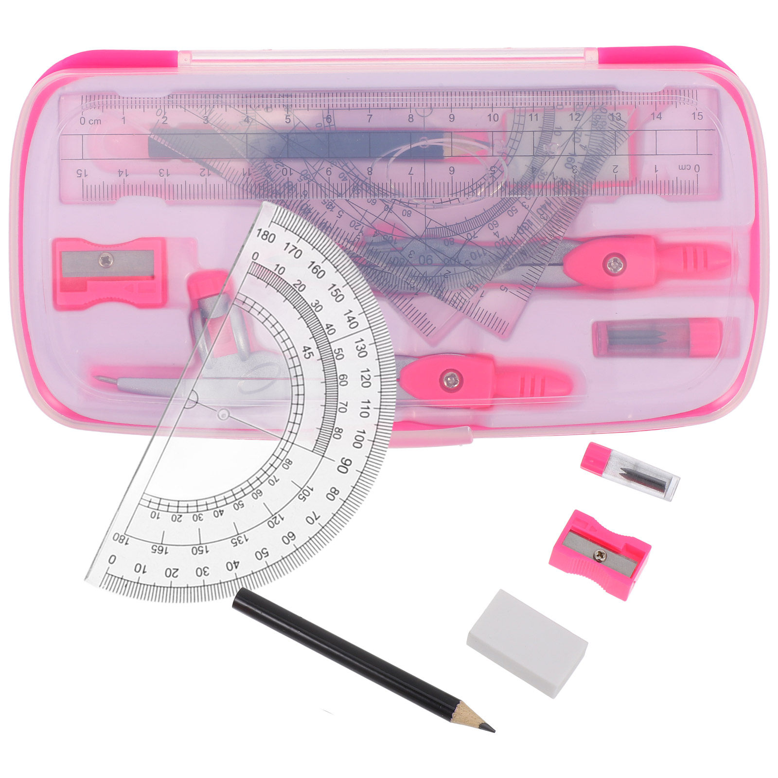 Compass Geometry Set - مجموعة أدوات هندسية محمولة خفيفة الوزن