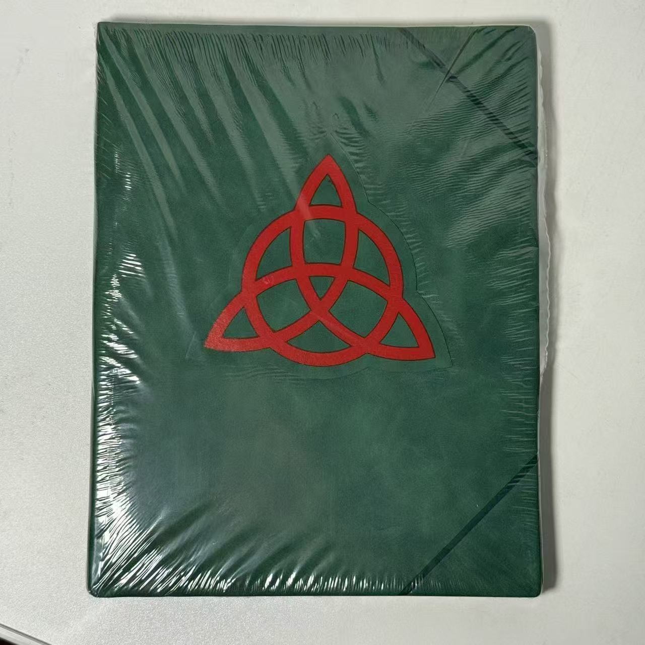 Journal Leather Hardcover - دفتر ملاحظات بغلاف صلب مزخرف بعقدة
