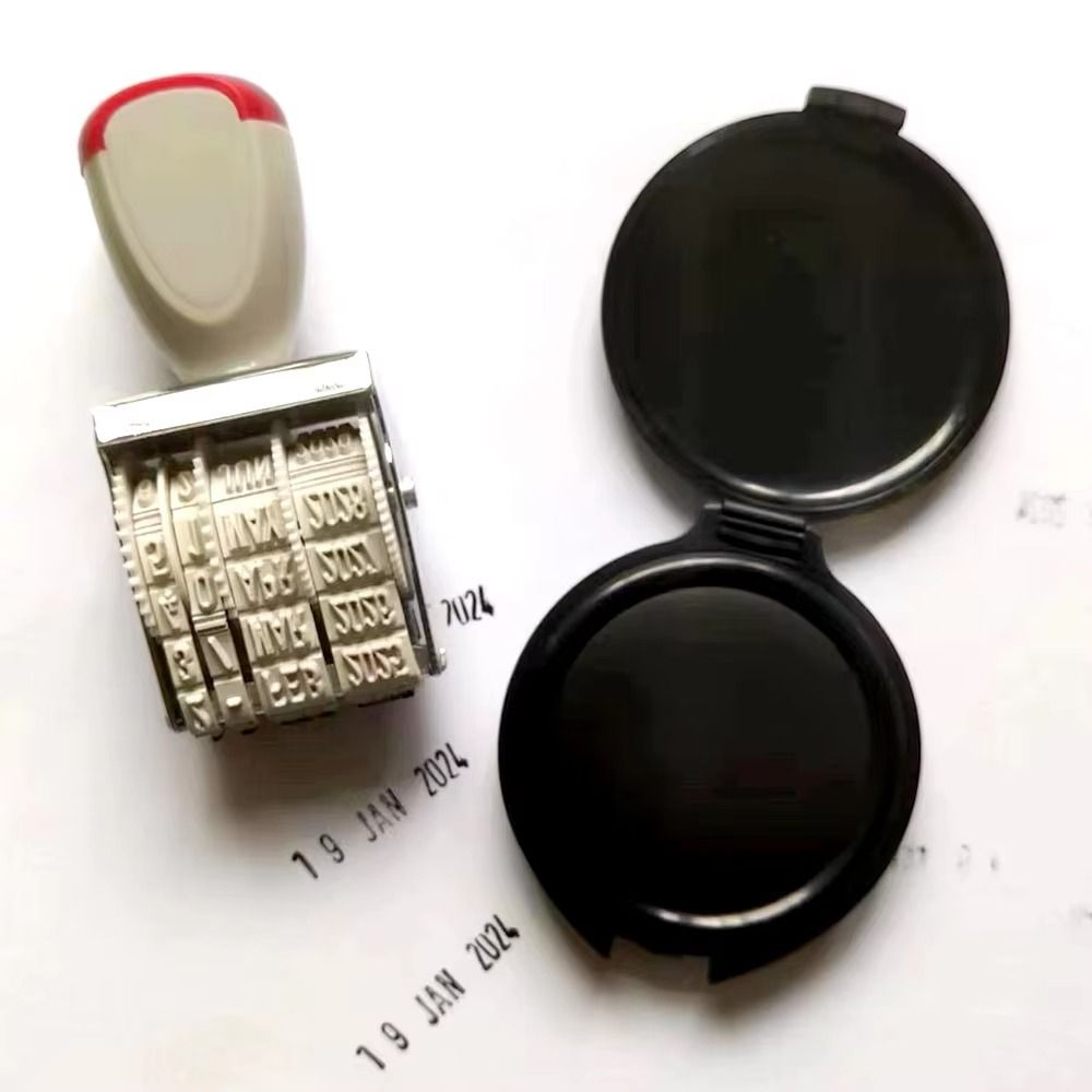 Self Inking Stamp - ختم تاريخ رقمي عملي قابل للتعديل
