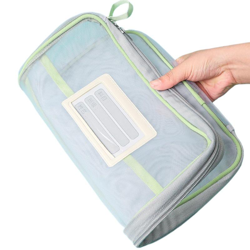 Office Stationery And Supply - حقيبة تخزين قرطاسية A4 ذات طبقتين