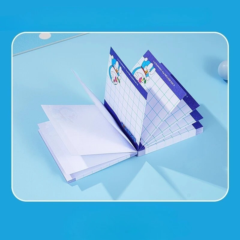 4 قطع من ملاحظات دورايمون اللا - مراجعة Memo Pad Sticky وسعره