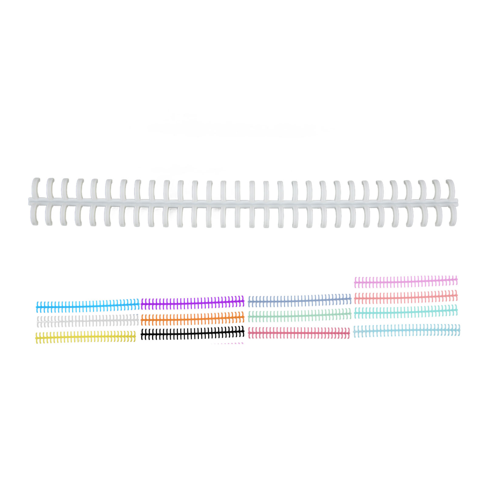 10 قطع من مشابك التثبيت ذات 30 - مراجعة Binding Comb Plastic وسعره