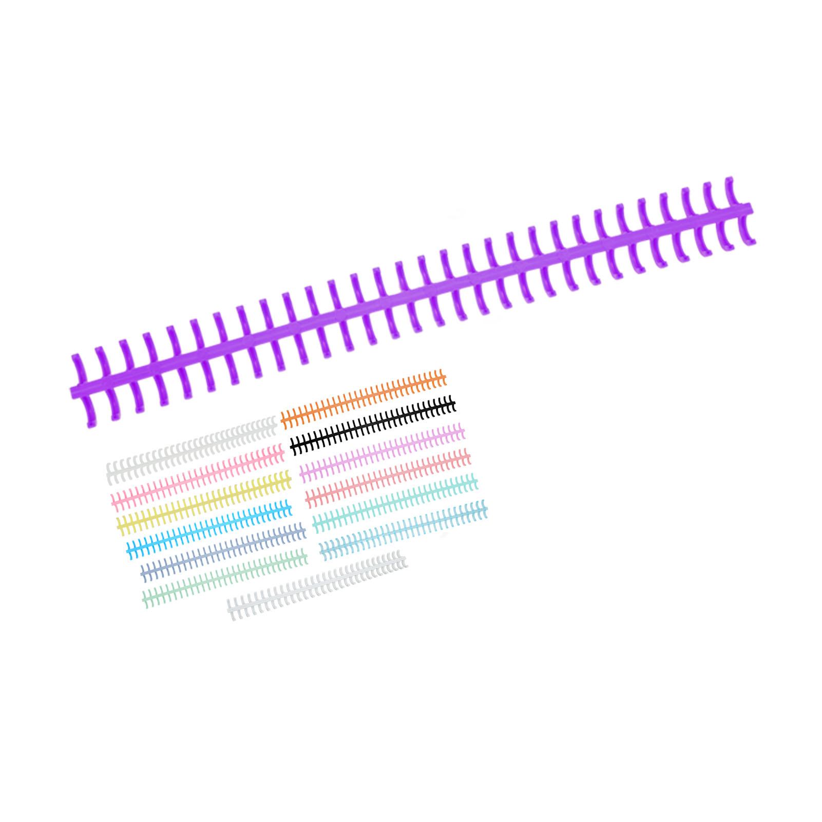 10 قطع من مشابك التثبيت ذات 30 - مراجعة Binding Comb Plastic وسعره