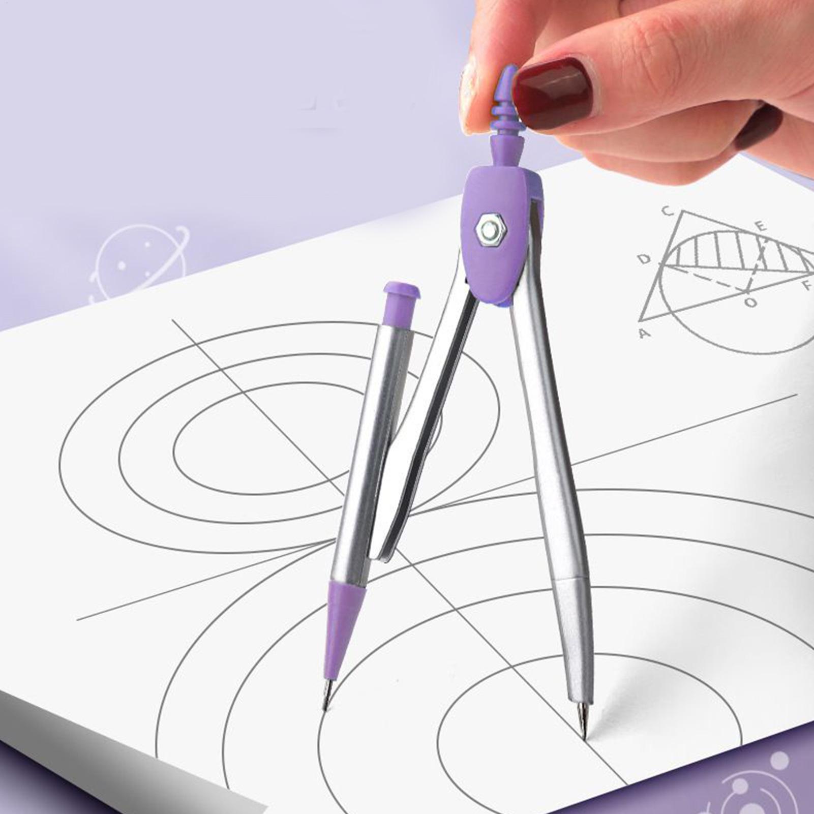 مجموعة هندسية للطلاب منقلة الم - مراجعة Compass Geometry Set وسعره