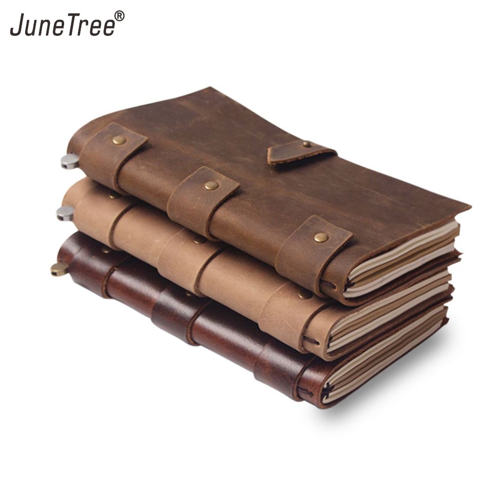 دفتر يوميات جلدي عتيق بغلاف فا - مراجعة Journal Leather Hardcover وسعره