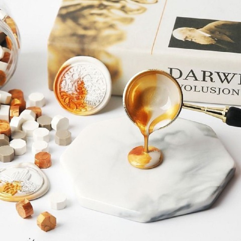 100 قطعة من خرزات الشمع للختم، - مراجعة Wax Seal Stamp Kit وسعره