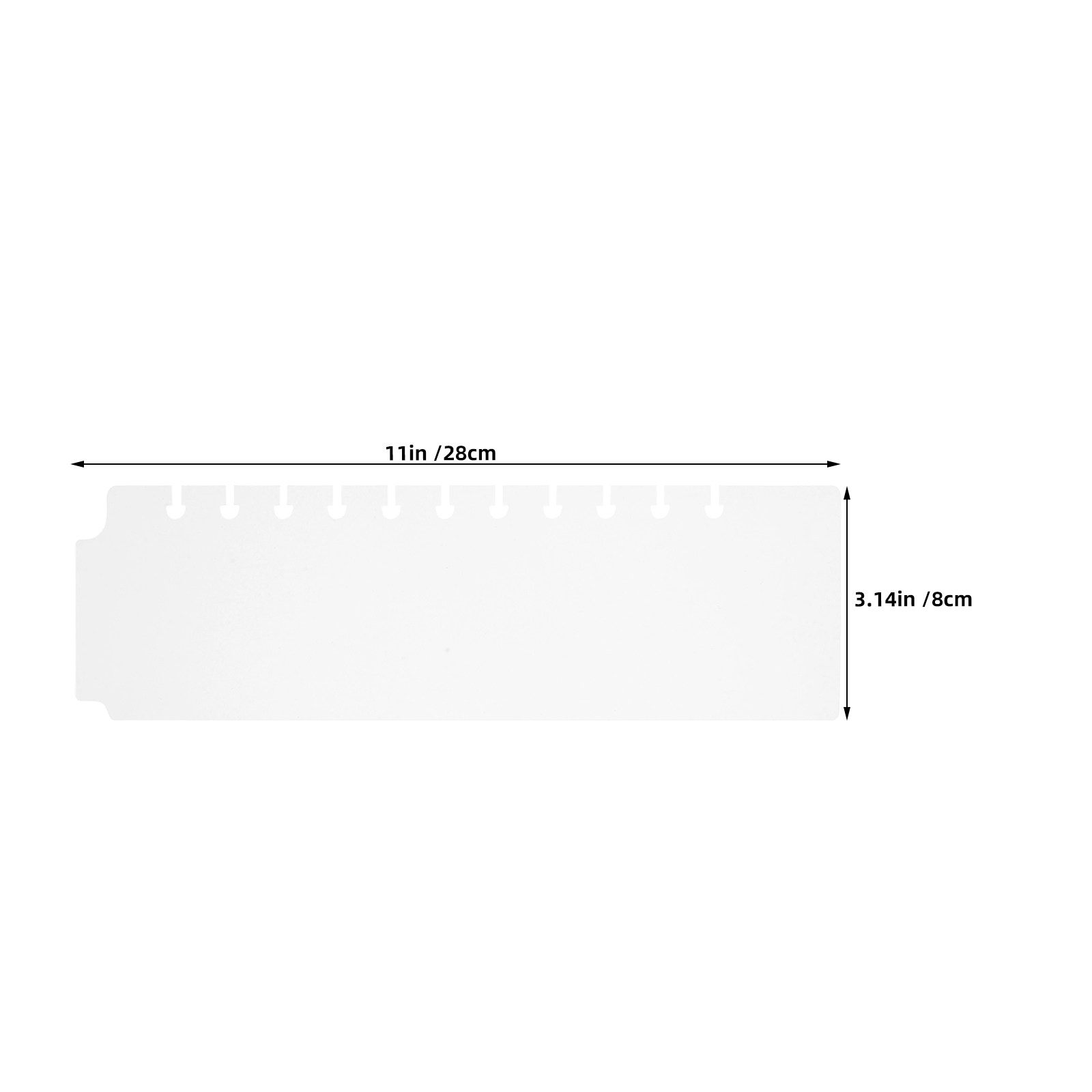 10 قطع فواصل أوراق قابلة للكتا - مراجعة Index Tab Divider وسعره