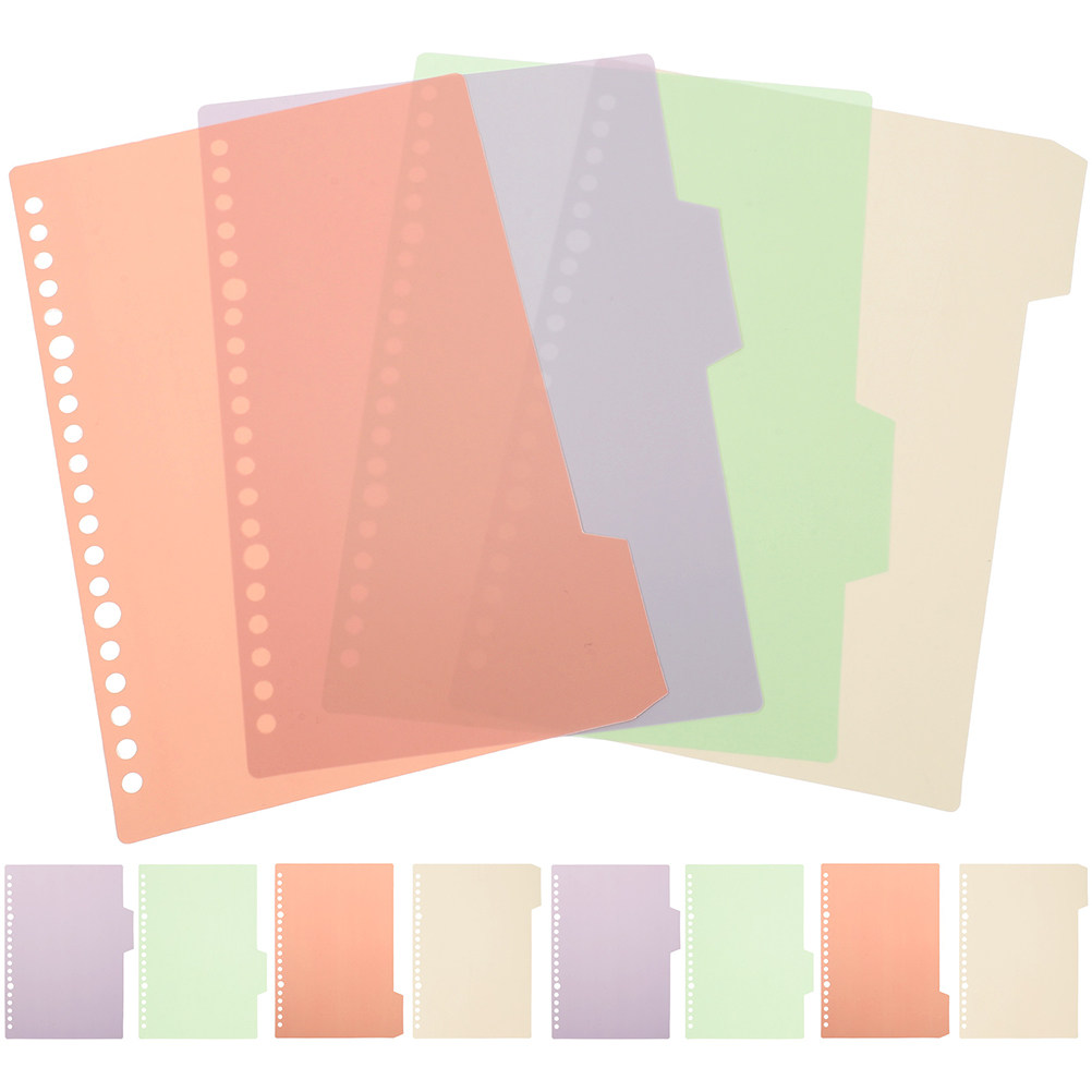 12 مجموعة من الفواصل البلاستيك - مراجعة Index Tab Divider وسعره