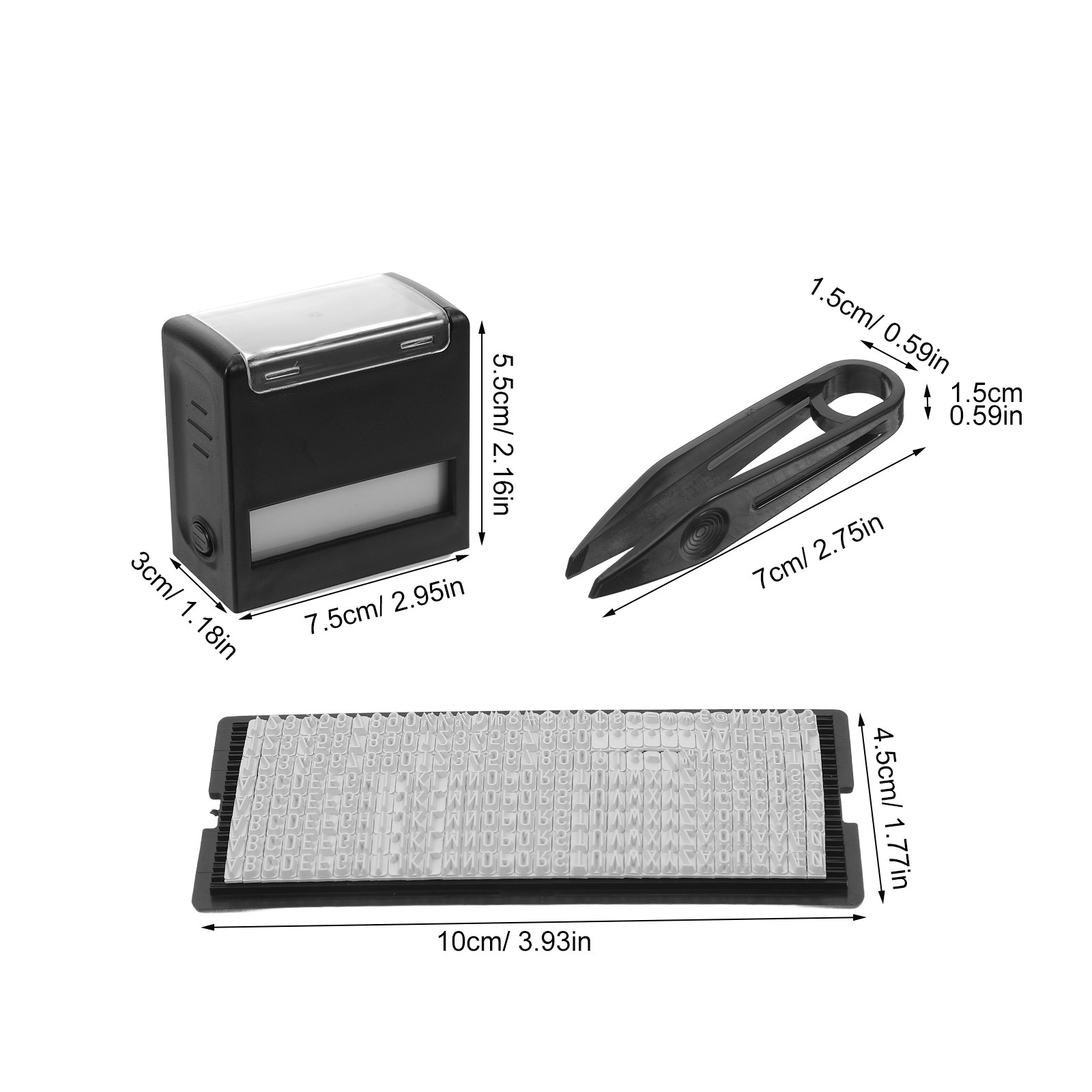 مجموعة أختام ذاتية التحبير للم - مراجعة Self Inking Stamp وسعره