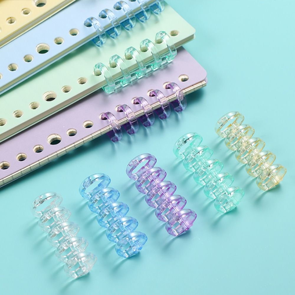 10 قطع من حلقات التثبيت القابل - مراجعة Binding Comb Plastic وسعره
