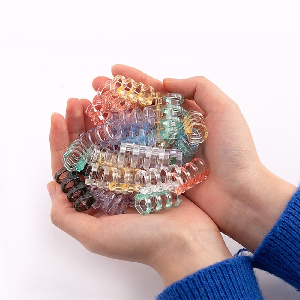 10 قطع من حلقات التثبيت القابل - مراجعة Binding Comb Plastic وسعره