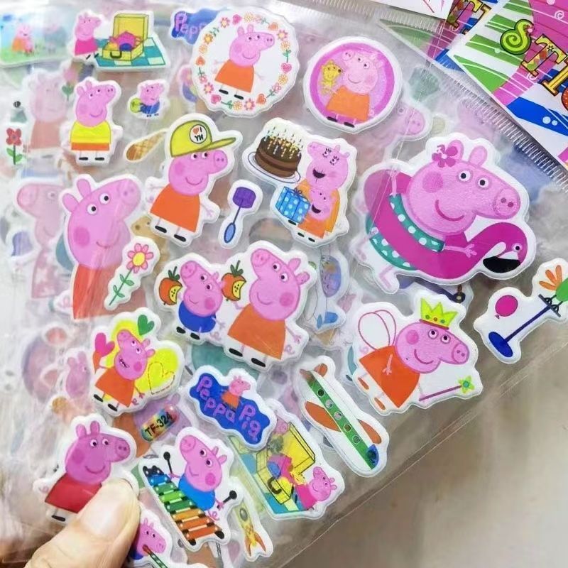 ملصق كرتوني لشخصية بيبا بيج، م - مراجعة Memo Pad Sticky وسعره