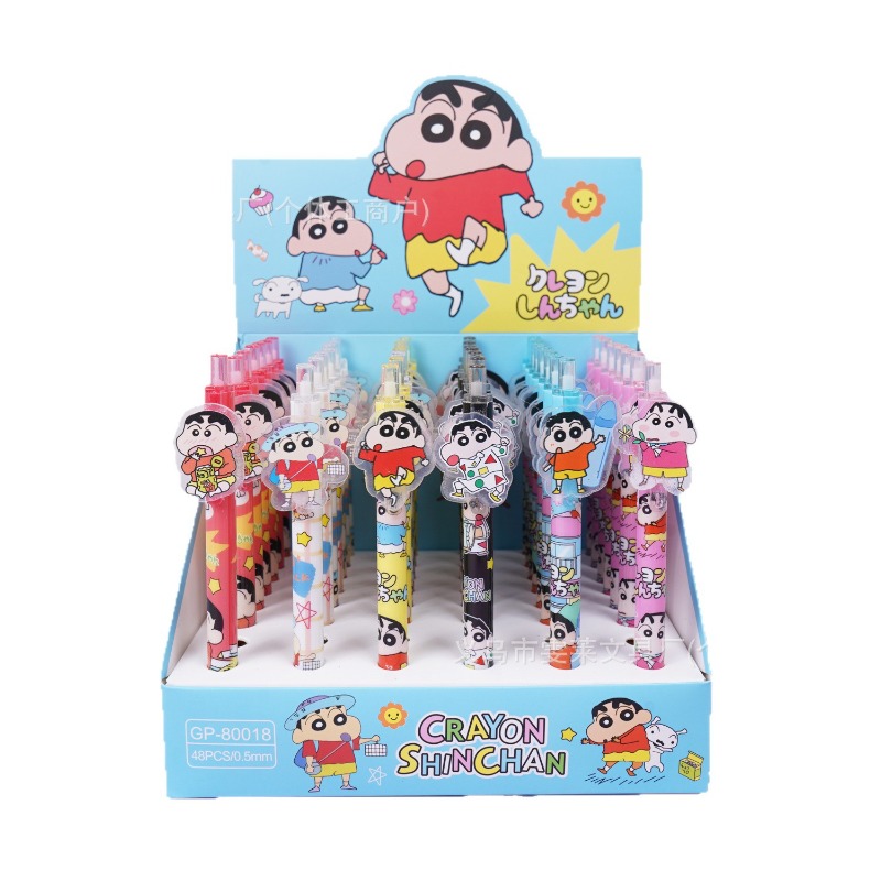 48pcs/box Crayon Shinchan Poin - مراجعة Office Stationery And Supply وسعره