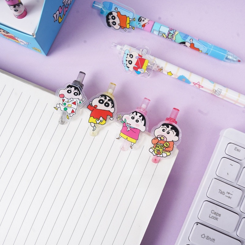 48pcs/box Crayon Shinchan Poin - مراجعة Office Stationery And Supply وسعره