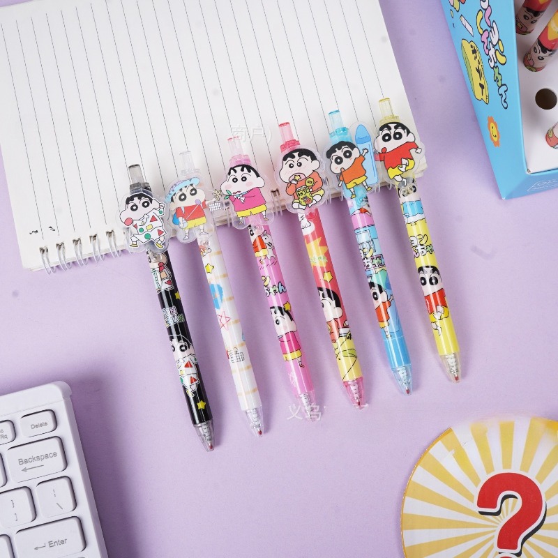 48pcs/box Crayon Shinchan Poin - مراجعة Office Stationery And Supply وسعره
