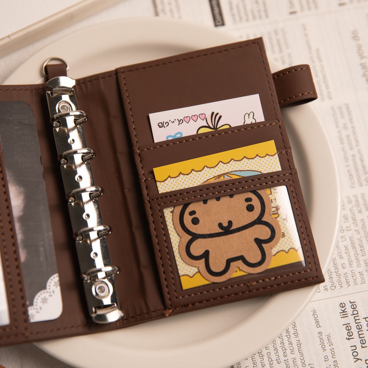 دفتر يوميات ورقي وردي لطيف M5  - مراجعة Journal Leather Hardcover وسعره