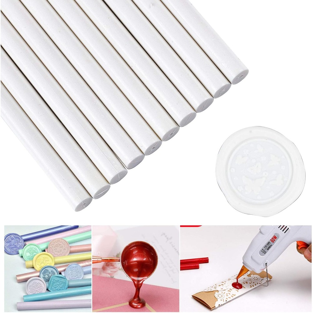 20 قطع الغراء ختم الشمع العصي  - مراجعة Wax Seal Stamp Kit وسعره