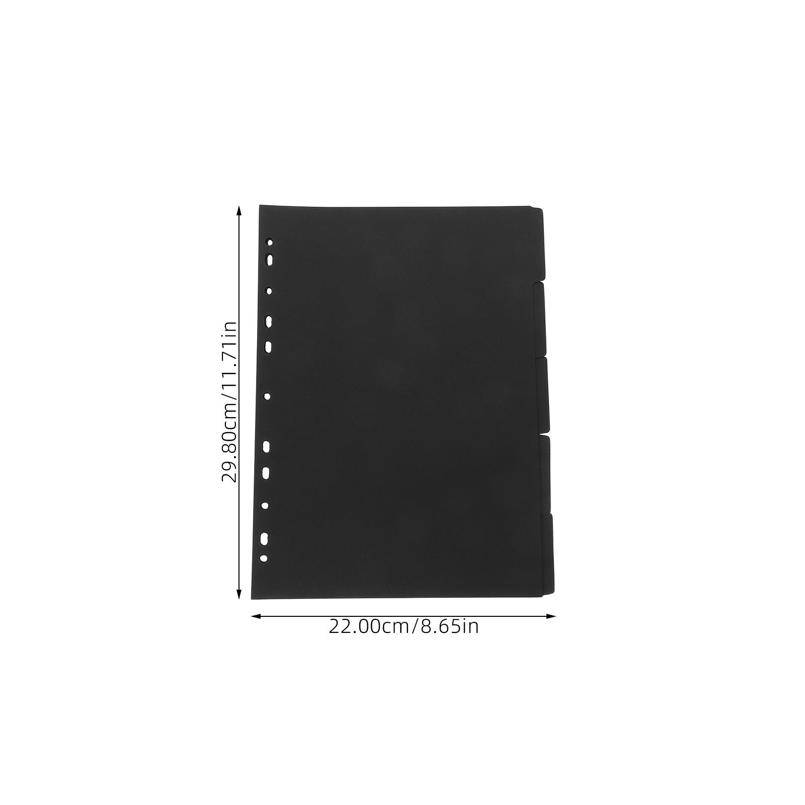5 أوراق فواصل A4 للمجلدات الحل - مراجعة Index Tab Divider وسعره