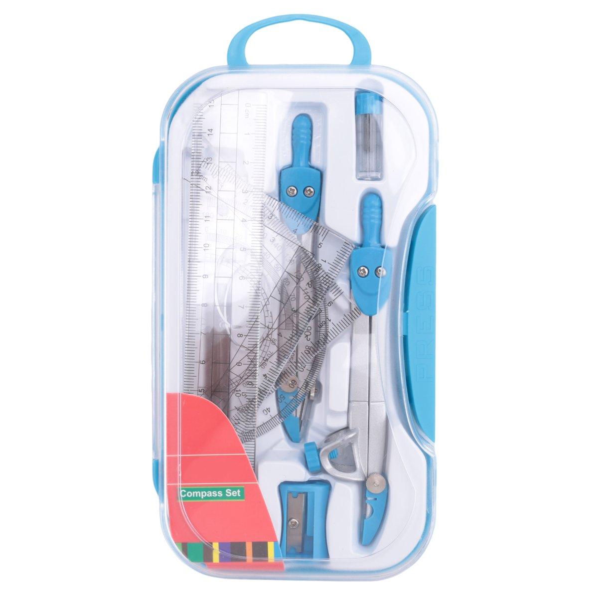 طقم أدوات هندسية من MALL مكون  - مراجعة Compass Geometry Set وسعره