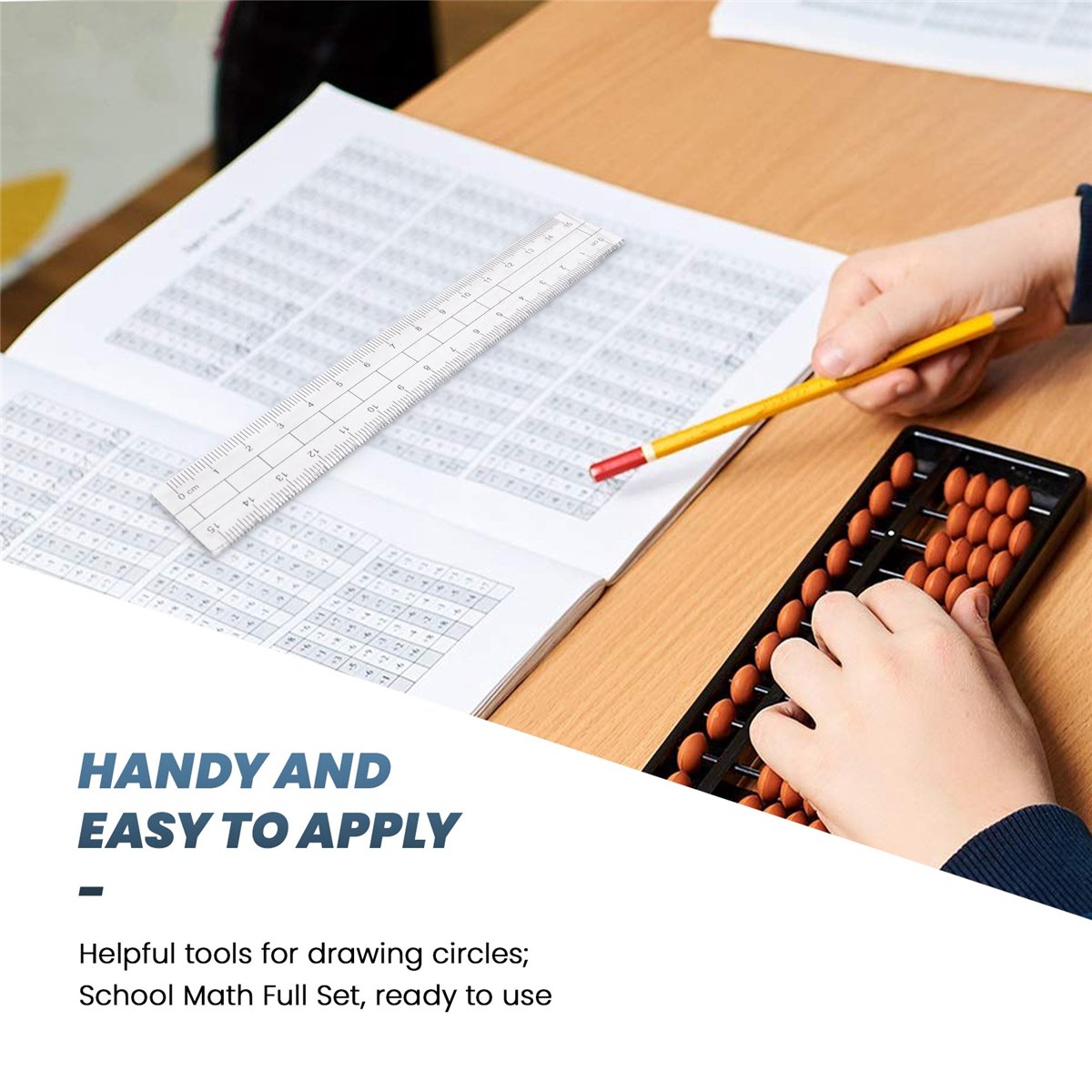 طقم أدوات هندسية من MALL مكون  - مراجعة Compass Geometry Set وسعره