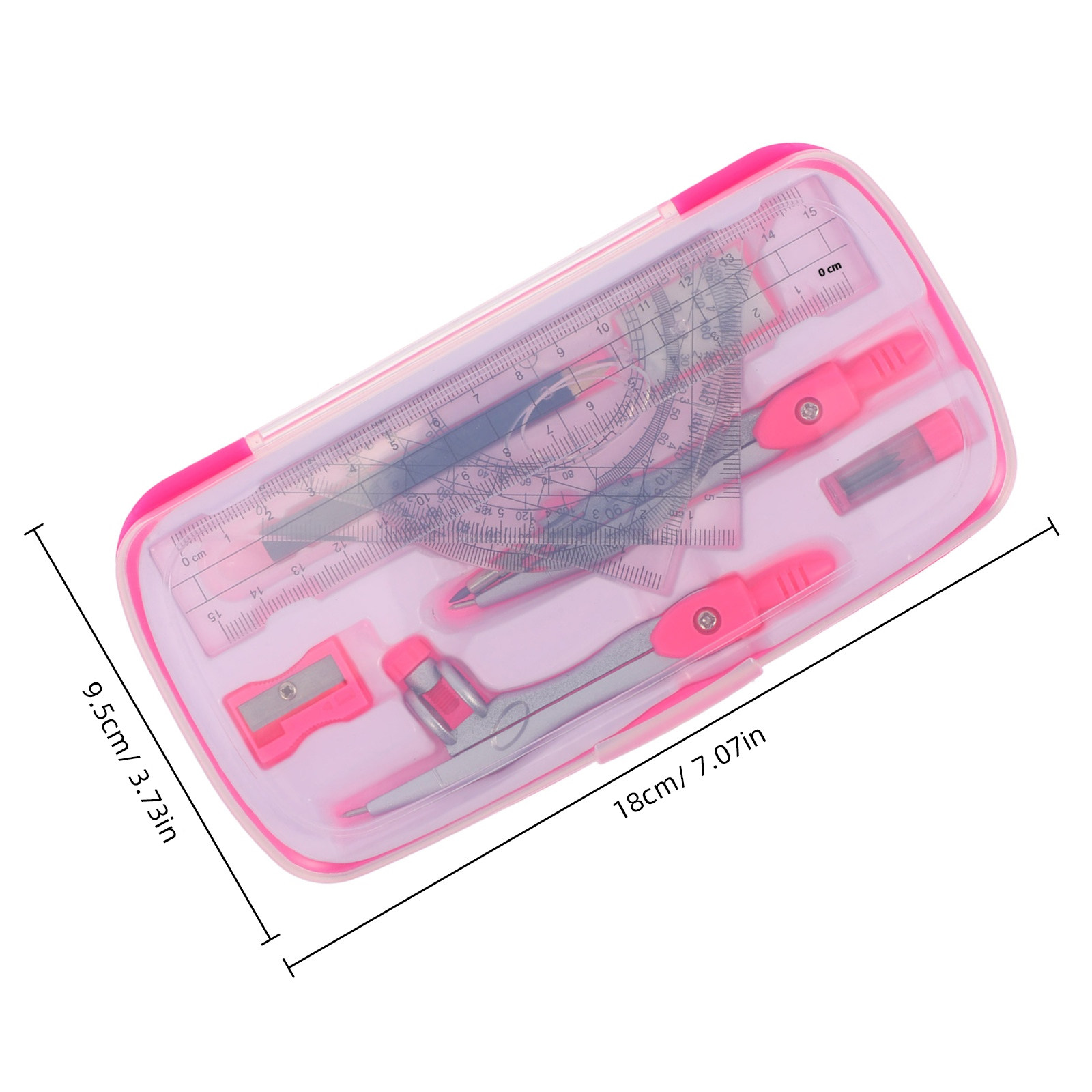 مجموعة أدوات هندسية محمولة خفي - مراجعة Compass Geometry Set وسعره