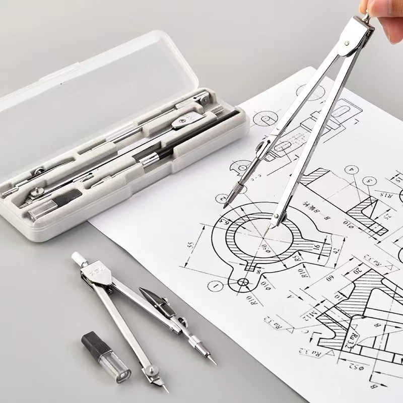 مجموعة صياغة من الفولاذ المقاو - مراجعة Compass Geometry Set وسعره
