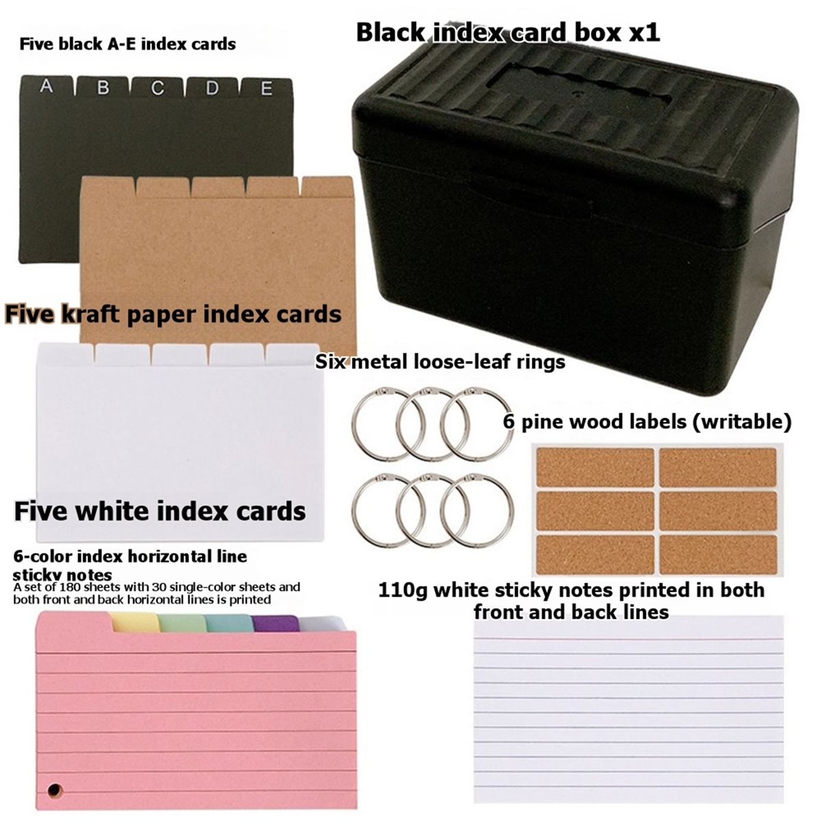 عرض ضخم 828: صندوق حامل بطاقات - مراجعة Index Tab Divider وسعره