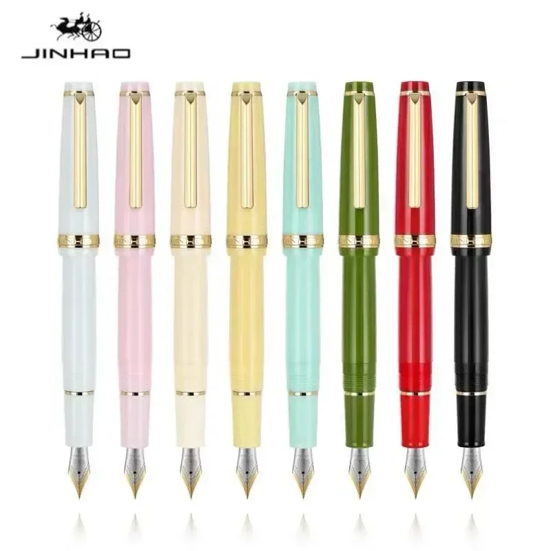 Jinhao 82 قلم حبر فاخر شفاف ال - مراجعة Office Stationery Supply Business وسعره