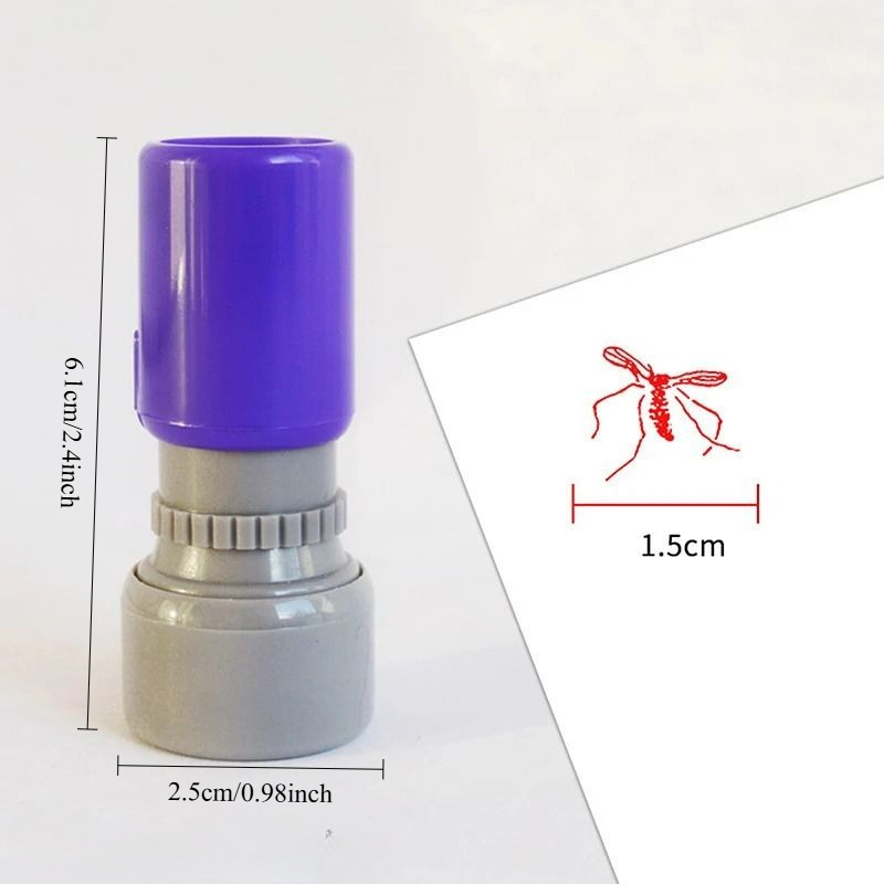 1/4 قطعة ختم ذاتي التحبير بنمط - مراجعة Self Inking Stamp وسعره