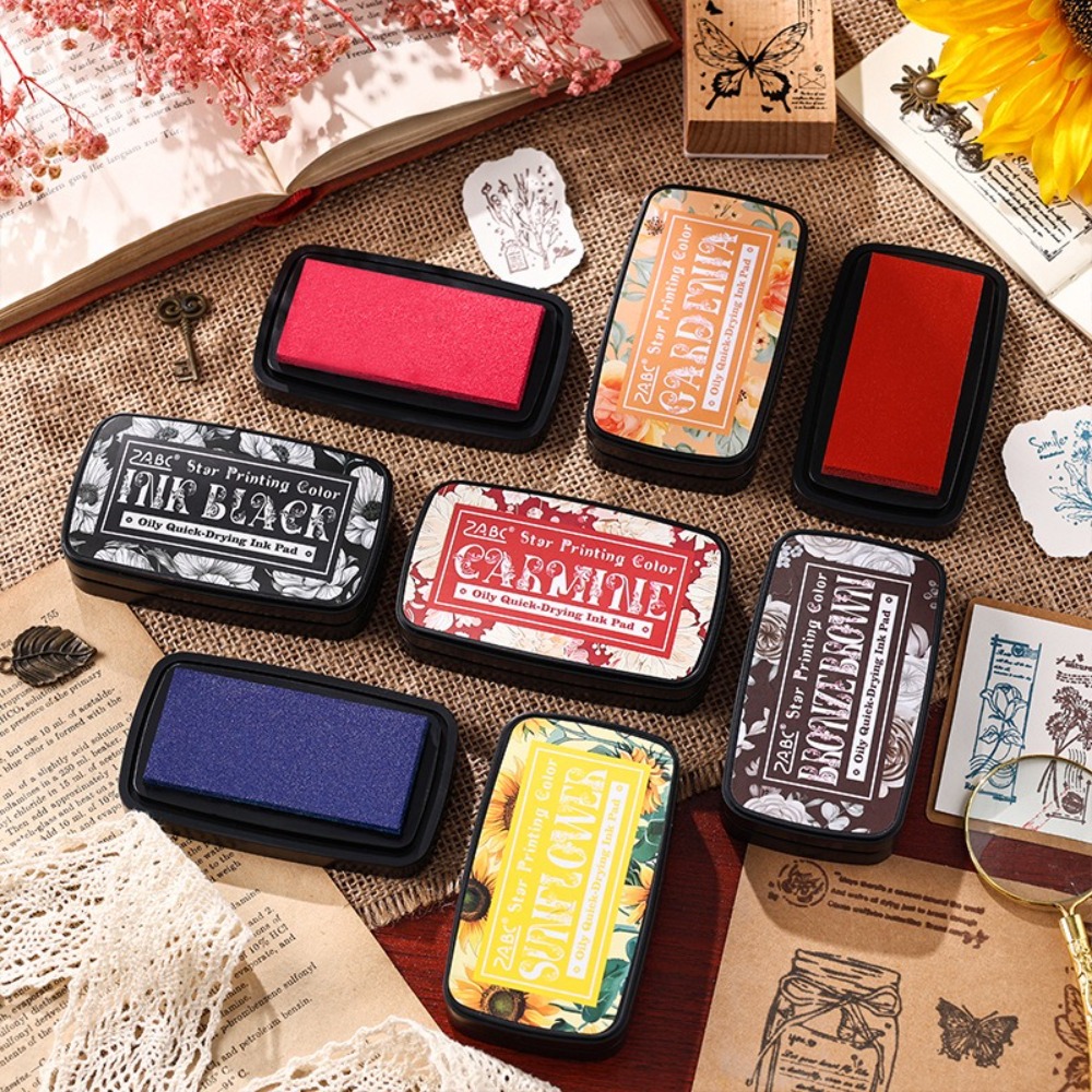 المحمولة الملونة مختمة مستطيلة - مراجعة Self Inking Stamp وسعره
