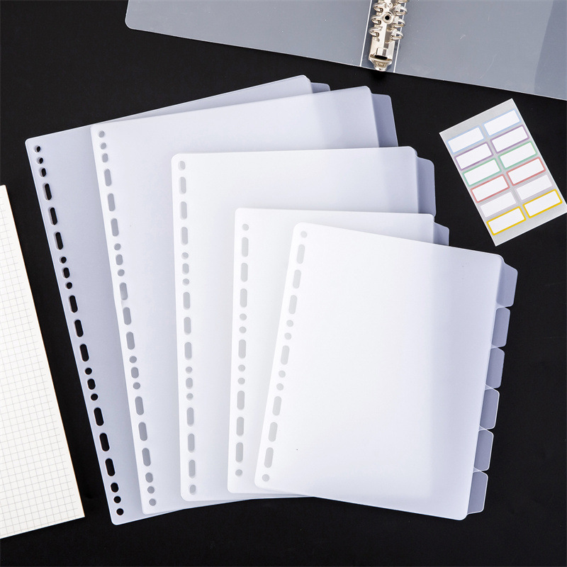 A4 A5 B5 فواصل الموثق Genera ث - مراجعة Index Tab Divider وسعره