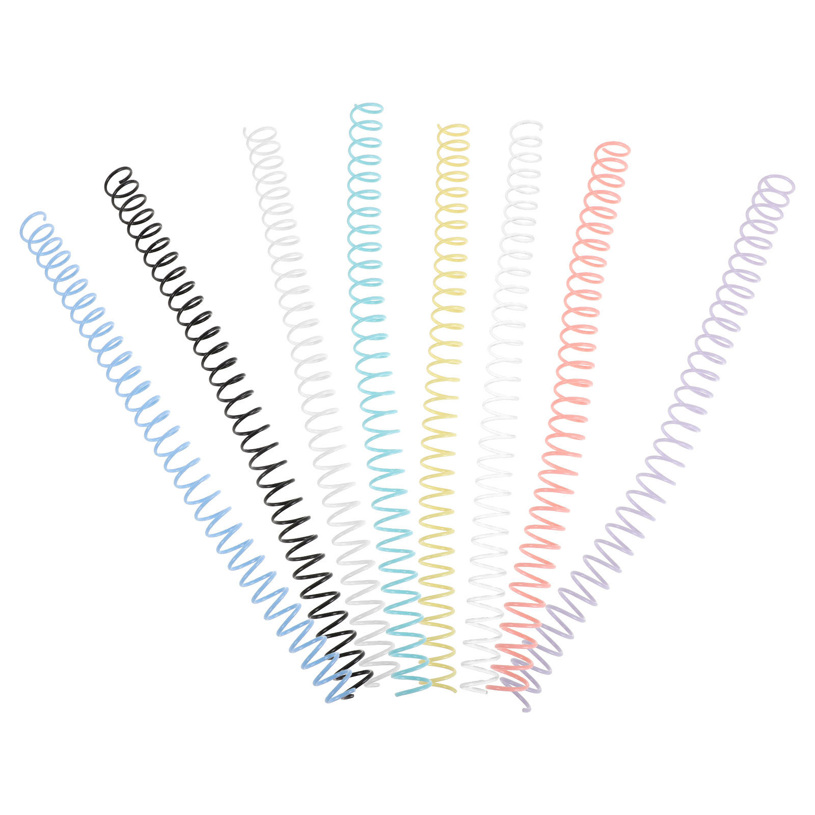 8 قطع من حلقات الربط البلاستيك - مراجعة Binding Comb Plastic وسعره