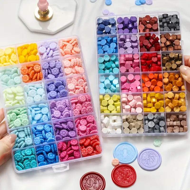 600 قطعة من خرز الشمع الختم، 2 - مراجعة Wax Seal Stamp Kit وسعره