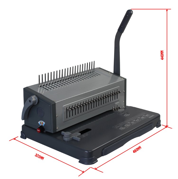 آلة تجليد يدوية بلاستيكية للمك - مراجعة Binding Comb Plastic وسعره