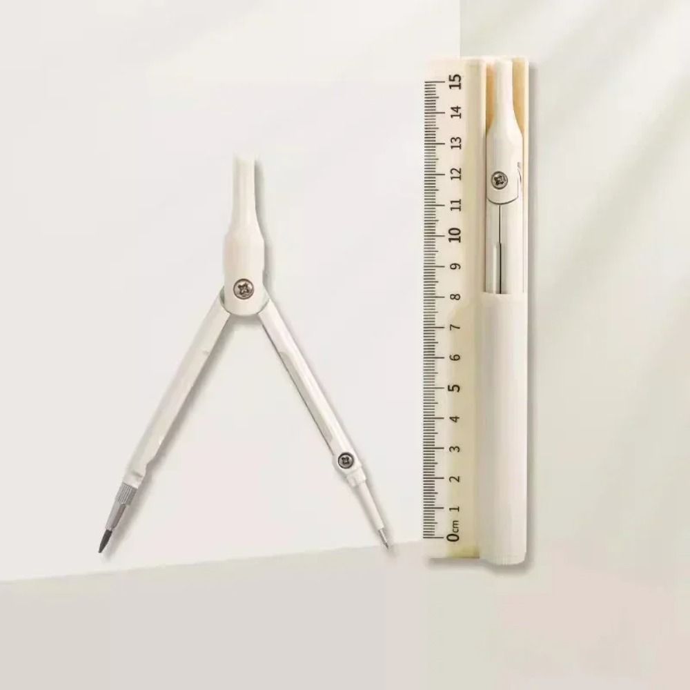 قلم بوصلة 3 في 1 للطلاب، مسطرة - مراجعة Compass Geometry Set وسعره