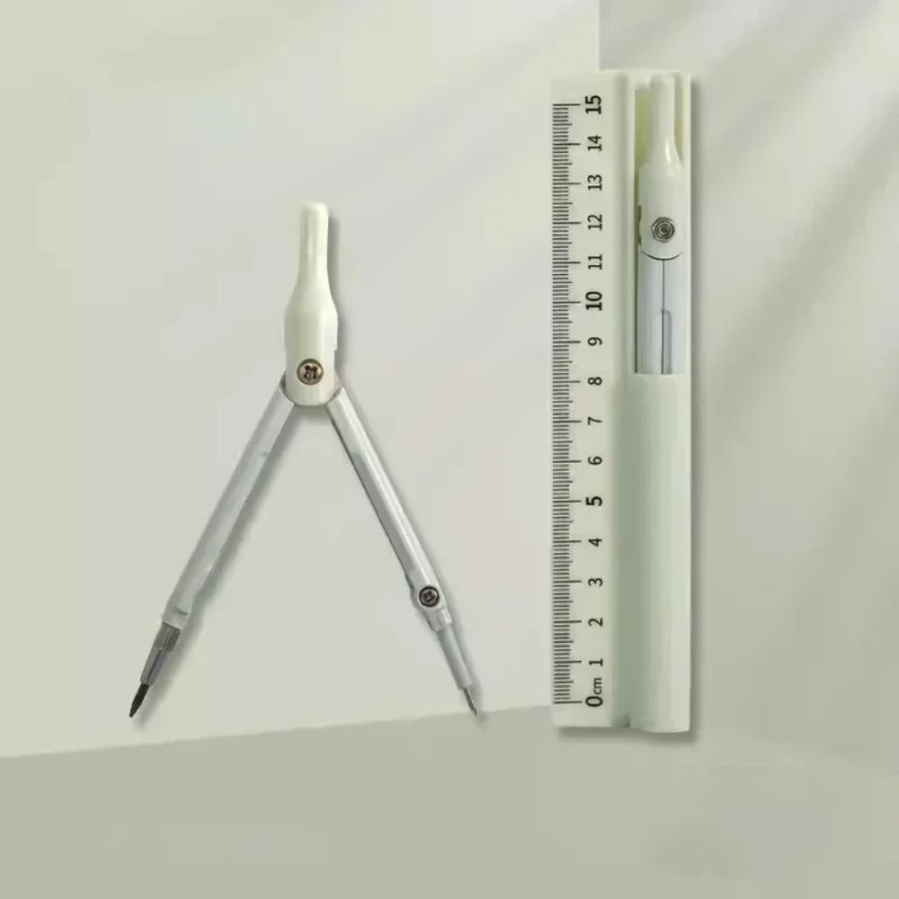 قلم بوصلة 3 في 1 للطلاب، مسطرة - مراجعة Compass Geometry Set وسعره