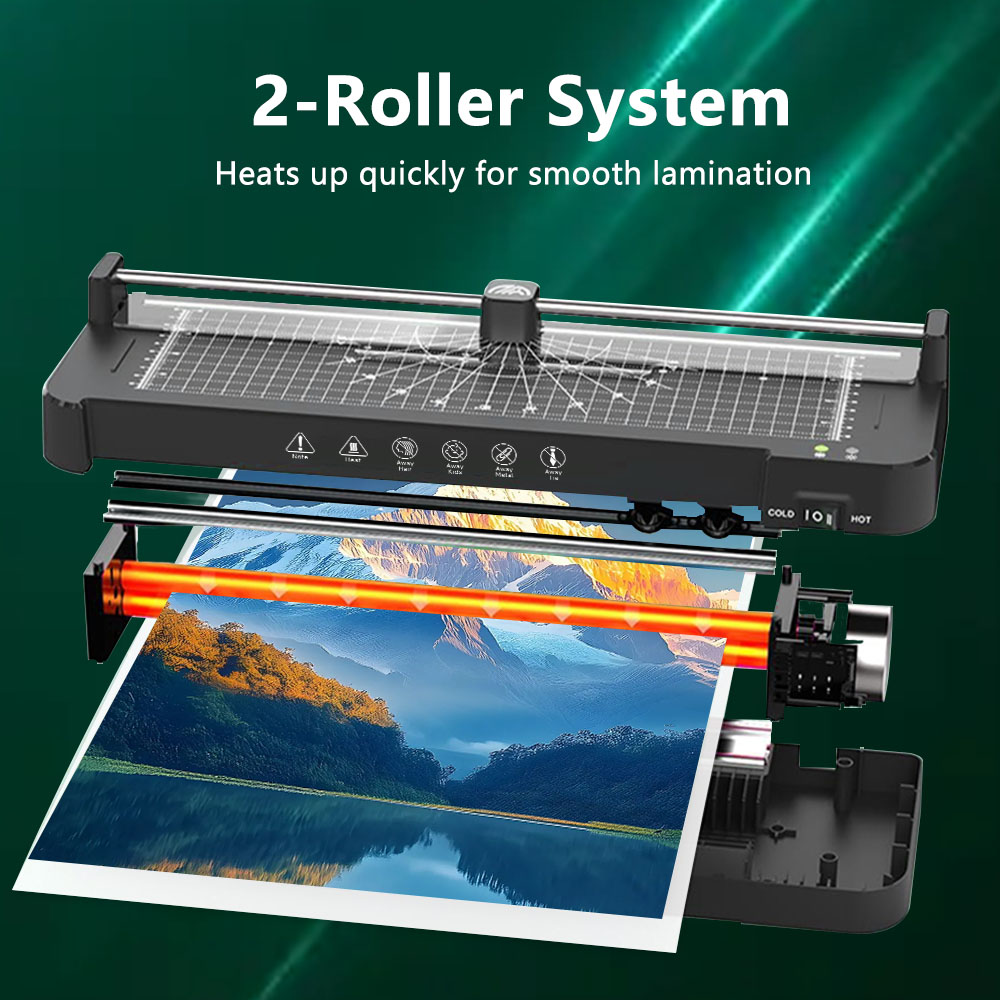 آلة تغليف بلاستيكية للصور والم - مراجعة Document Laminator Pouch وسعره