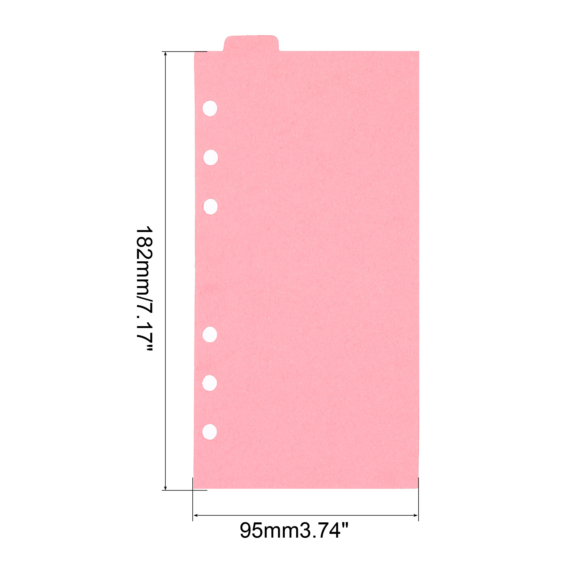 فواصل مؤشر الموثق لـ 6 حلقات ، - مراجعة Index Tab Divider وسعره