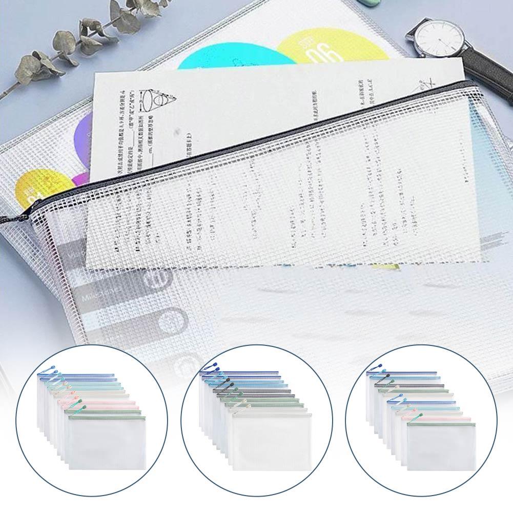 10 قطع من حقائب تخزين القرطاسي - مراجعة Office Stationery And Supply وسعره